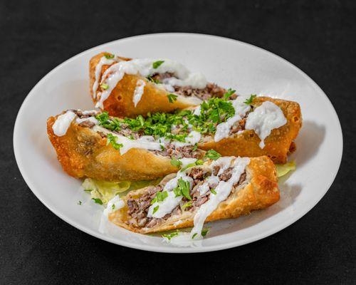 Beef Egg Rolls