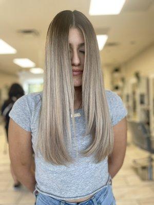 Ombré w/ money piece*