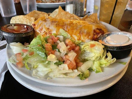 Wet burrito $10.95