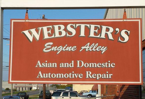 Webster's Engine Alley