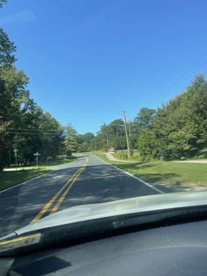 Just a picture heading to an appointment in Arlington. The views of a mobile notary.