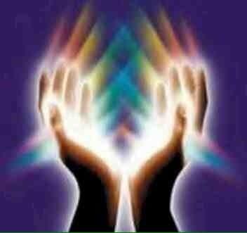 This is a great image that depicts what my hands feel like when using reiki