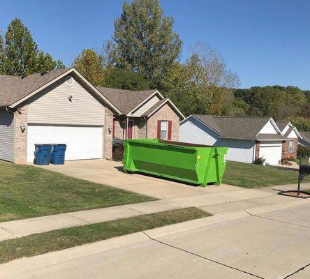 Residential dumpster rental