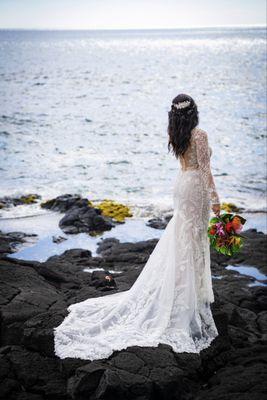 Bridal hair