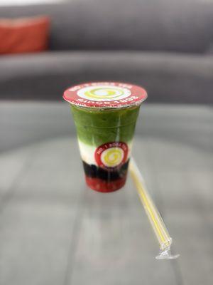 Matcha layered