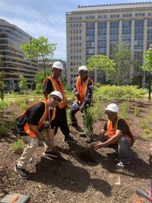 Tree Planting Memorial of Advocates who died without the dignity of a home