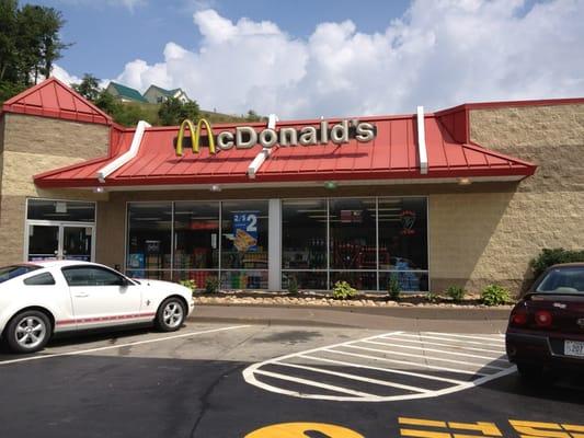 Shares a location with a convenience store.