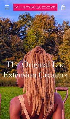 Loc Extensions by kHinky Locs