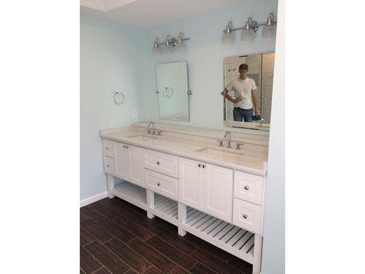 Custom Vanity, Counters