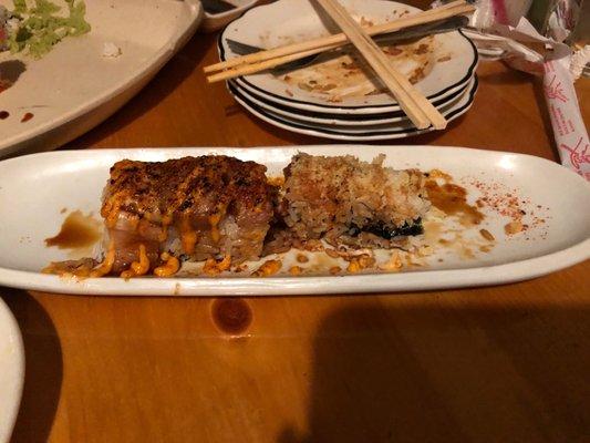 Tornado and crunchy roll