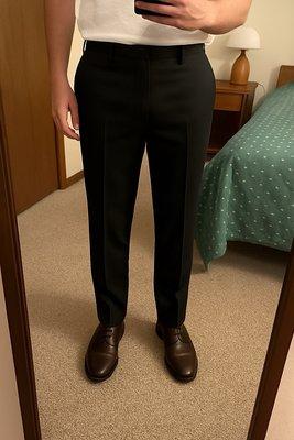 Well fitting trousers