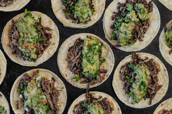 Tacos Tacos & more Tacos! chicken, Asada, Al Pastor, Carnitas, & Veggies!