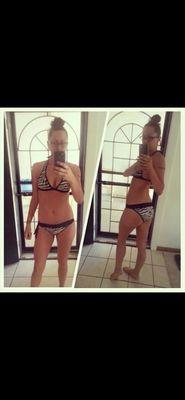 Results after about 3-4 months at the gym. This was back in 2014