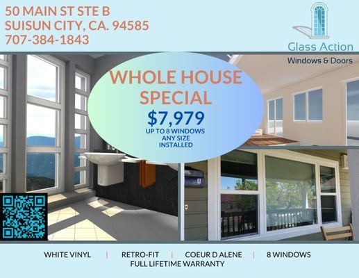 Glass Action Windows & Doors