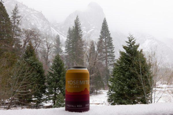 Souvenir after watching the real Yosemite firefall on 2/20/2022 & 2/21/2022.