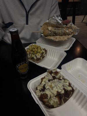 Mexican Street Corn Buttermilk Fried Chicken Taco Jerk Caribbean Chicken Taco