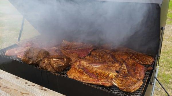 M.J. has the meats !!! Beautiful ribs