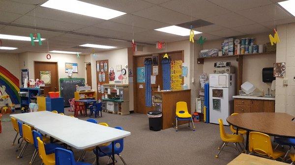 Entrance to the Preschool classroom.