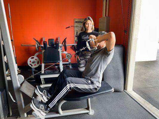 Personal training every time you come in!