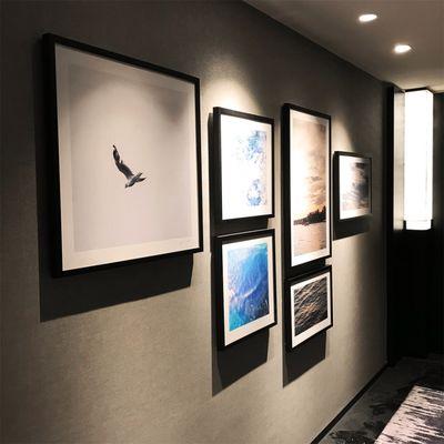 Art installation over stairs or challenging locations