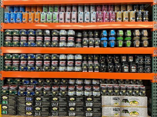 We have variety of food and non-food items in our sections.