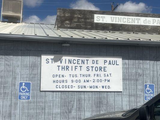 St. Vincent de Paul Thrift Store
