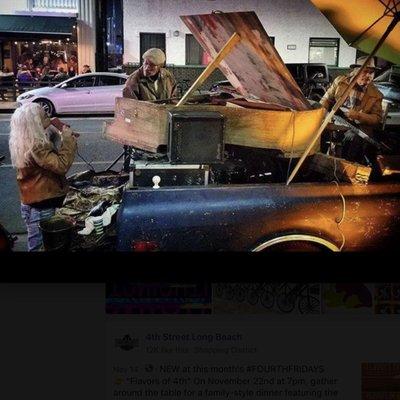 See YouTube video: "People of Long Beach: Darryl Mapp and Friends Bring Classic Blues and Soul to 2nd St." Photo: Long Beach Post