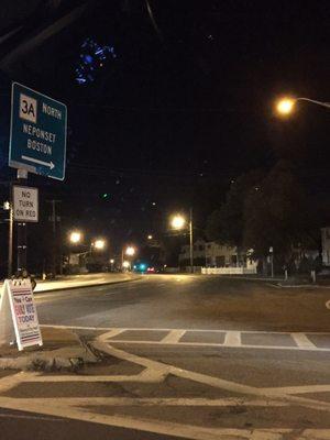 City of Quincy -- Junction of Southern Artery & Washington Street / Route 3A, Quincy