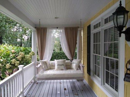 Porch Swing Assembly by SRO2 Handyman Services in DE, MD, DC and Northern VA