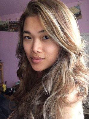 Here's a better shot of the color Anh gave me!