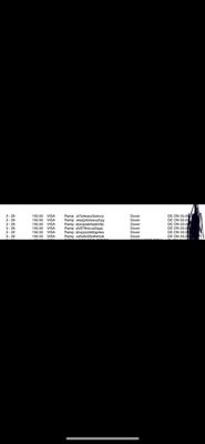 All the transactions back to back to back.