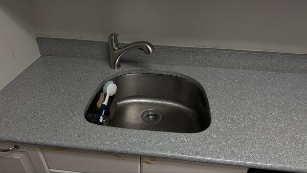 Installed new faucet.