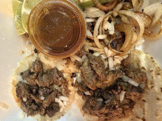 Carne asada tacos-delicious!