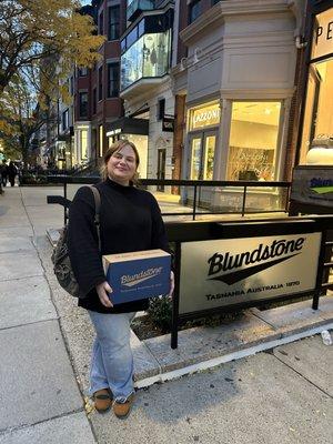Buying Blundstones!