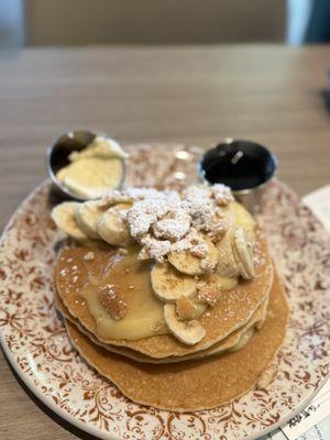 Banana Pudding Pancakes