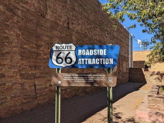 Standin' On A Corner, Winslow Arizona