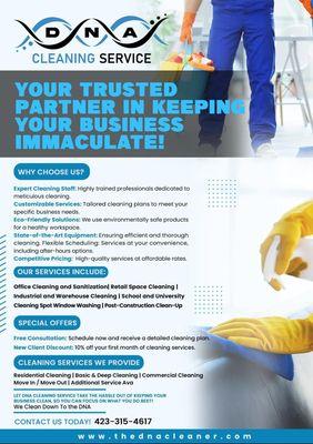 DNA Cleaning Service