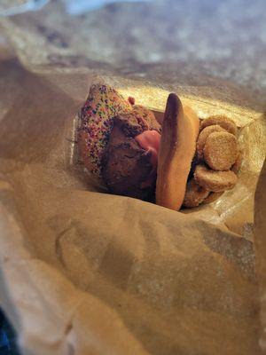 Fresh Mexican Pastries brought to your table so you can enjoy them with your coffee.