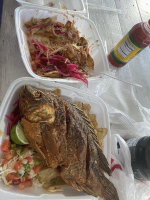 Fish # 5 Fried Chicken # 4