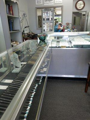 Mr Joe ...busy at work on opening n replacing the batteries on my 5 MK watches..very quick n excellent work!