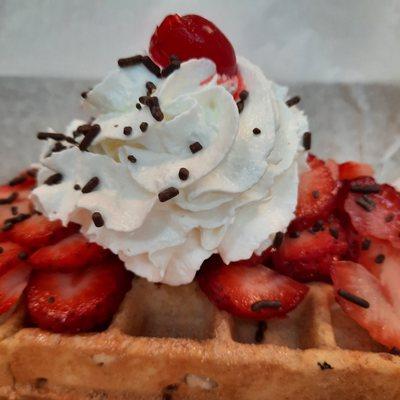 Paper moon waffle