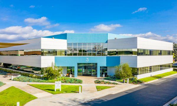 We are located in the incredible city of Irvine, California!