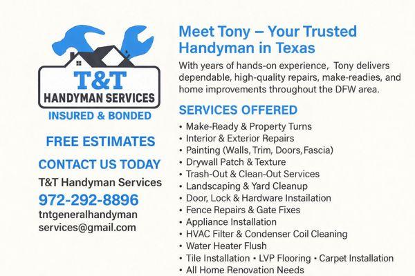 T&T Handyman Services