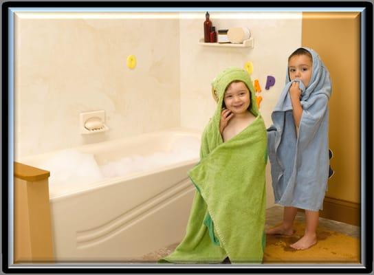 Acrylic tub and shower liner systems will save you THOUSANDS over a tear-out.