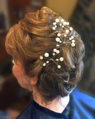 She needed a special do for that Very Special Day!
