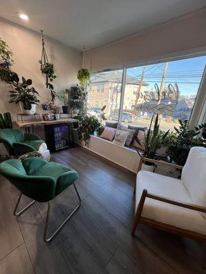 Our relaxing waiting area