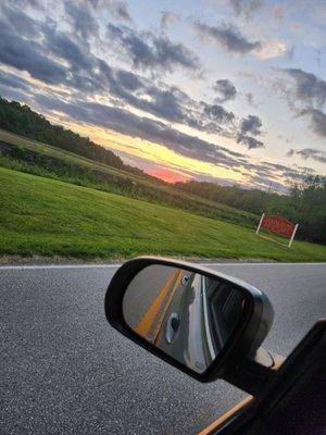 Driving home  tonight is such a beautiful sunset just wanted to share from Lexington indiana