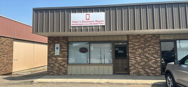 Outside of our Moccasin Drive location.