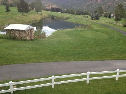 The little pond they have!