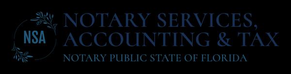 NSA Notary Services, Accounting & Tax